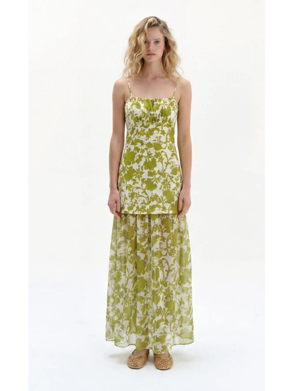 E-1. Especia Tirica Maxi Dress Small